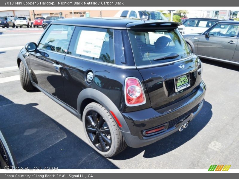 Midnight Black Metallic / Carbon Black 2013 Mini Cooper S Hardtop