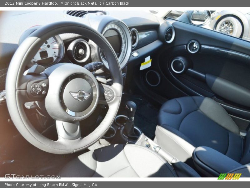 Midnight Black Metallic / Carbon Black 2013 Mini Cooper S Hardtop