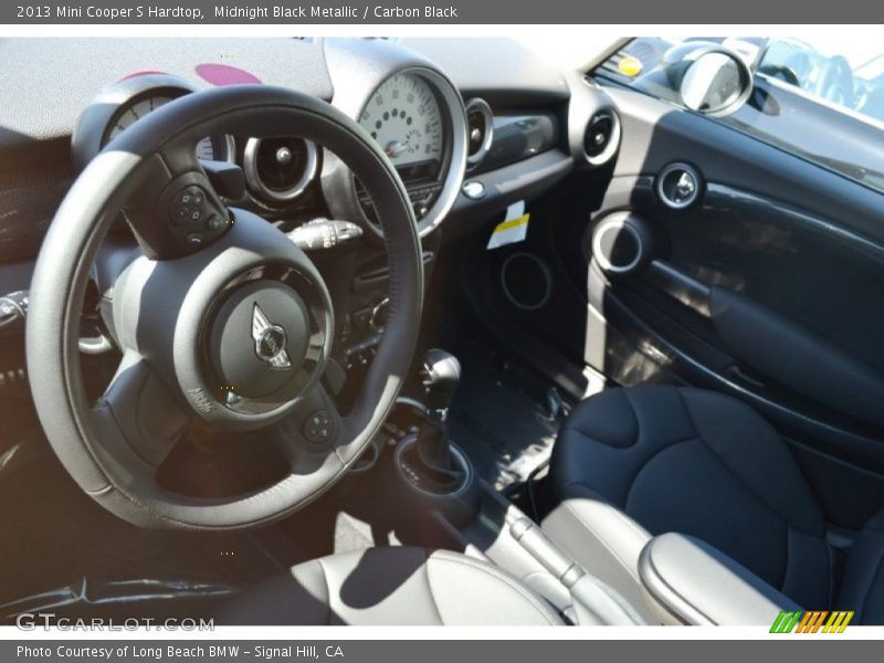 Midnight Black Metallic / Carbon Black 2013 Mini Cooper S Hardtop