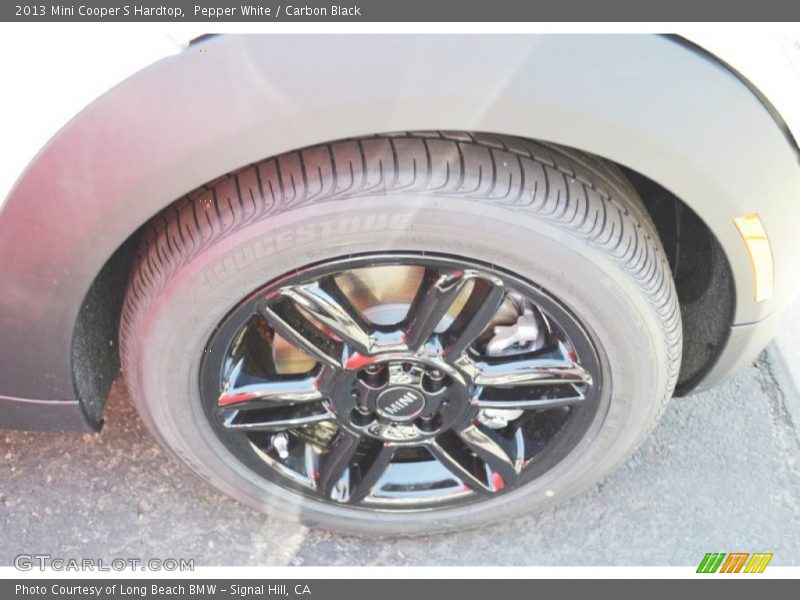 Pepper White / Carbon Black 2013 Mini Cooper S Hardtop