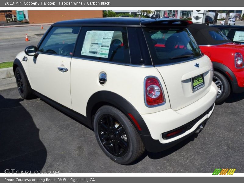 Pepper White / Carbon Black 2013 Mini Cooper S Hardtop