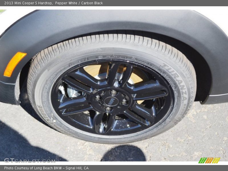 Pepper White / Carbon Black 2013 Mini Cooper S Hardtop