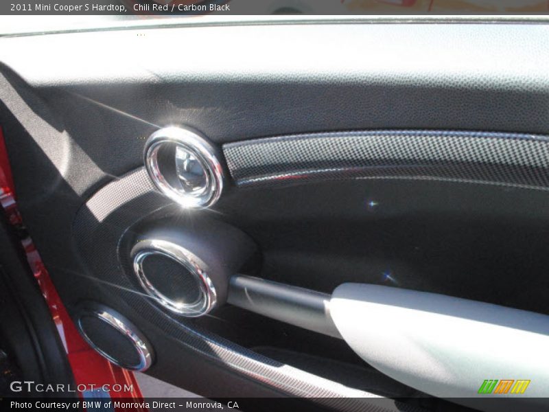 Chili Red / Carbon Black 2011 Mini Cooper S Hardtop