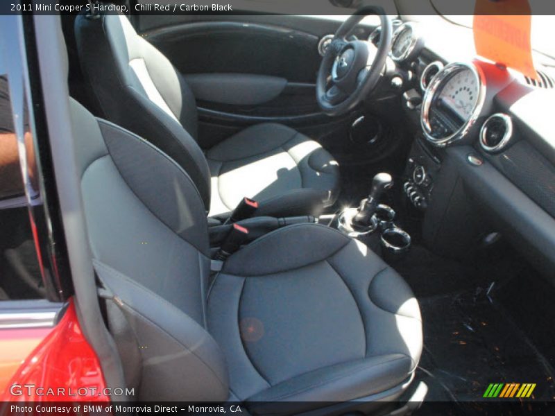 Chili Red / Carbon Black 2011 Mini Cooper S Hardtop