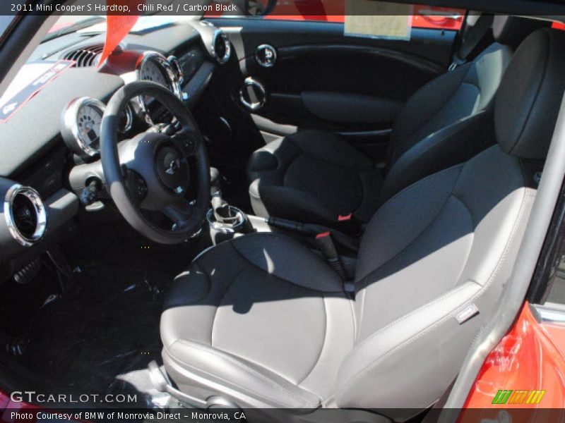 Chili Red / Carbon Black 2011 Mini Cooper S Hardtop