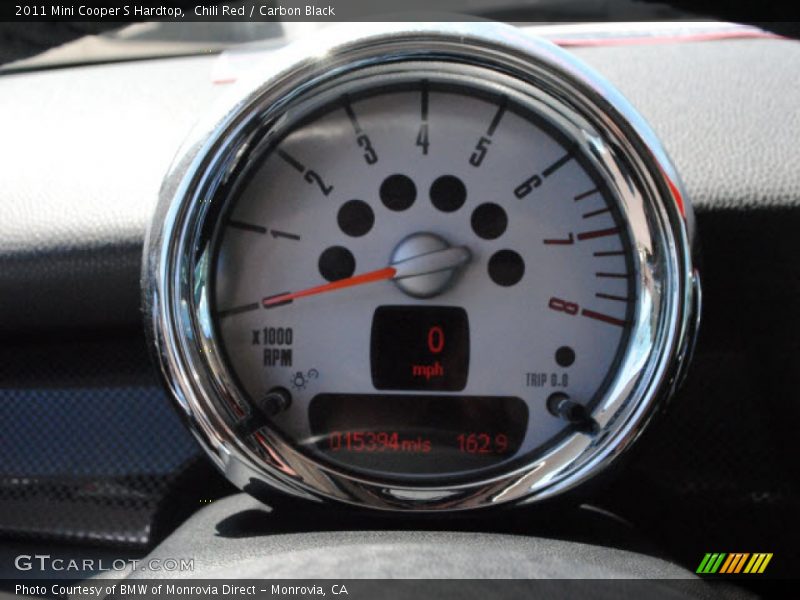 Chili Red / Carbon Black 2011 Mini Cooper S Hardtop