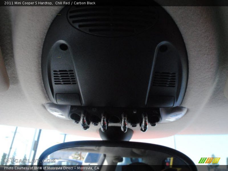 Chili Red / Carbon Black 2011 Mini Cooper S Hardtop