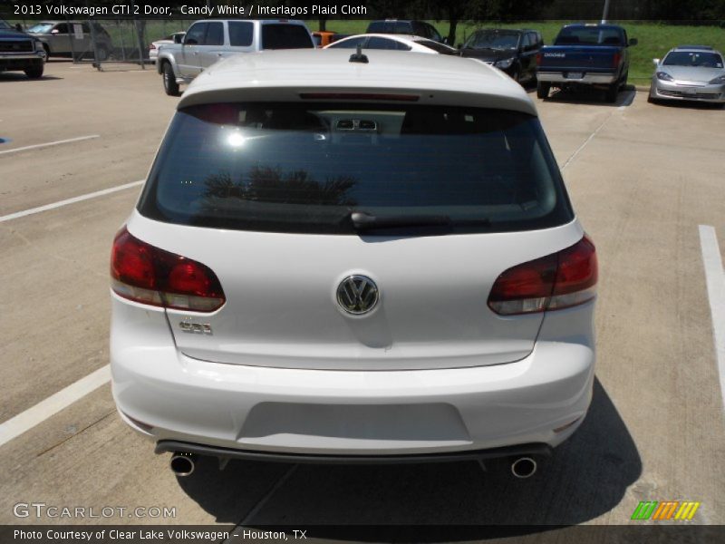 Candy White / Interlagos Plaid Cloth 2013 Volkswagen GTI 2 Door