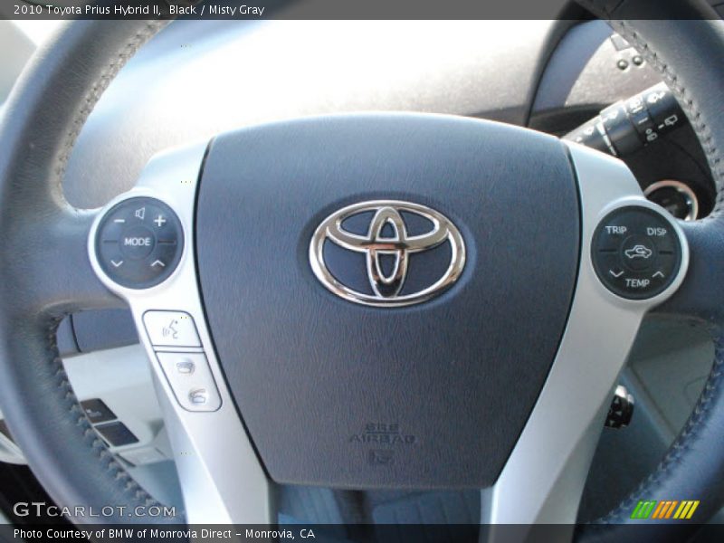Black / Misty Gray 2010 Toyota Prius Hybrid II
