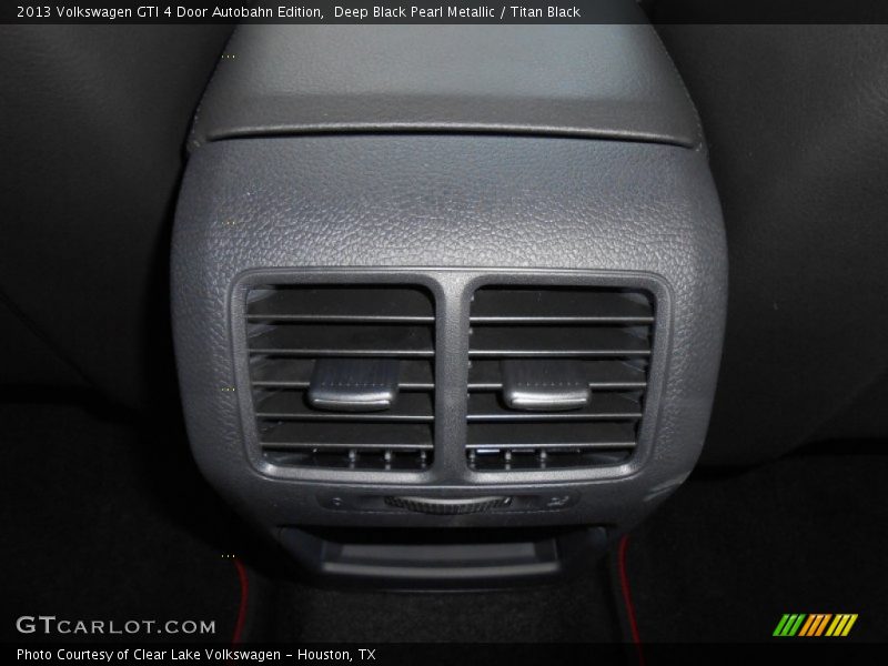 Deep Black Pearl Metallic / Titan Black 2013 Volkswagen GTI 4 Door Autobahn Edition