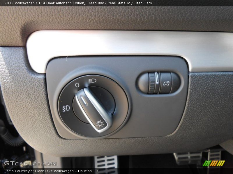 Controls of 2013 GTI 4 Door Autobahn Edition