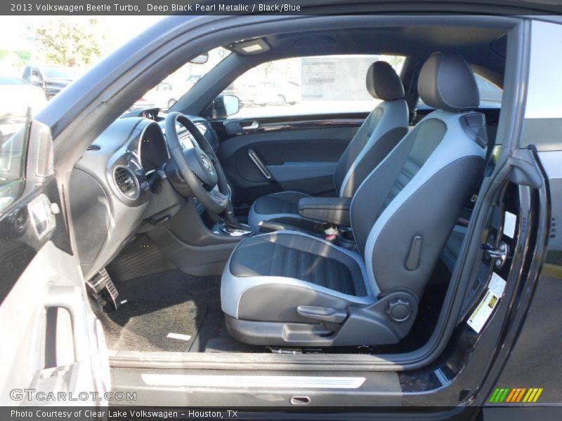 2013 Beetle Turbo Black/Blue Interior