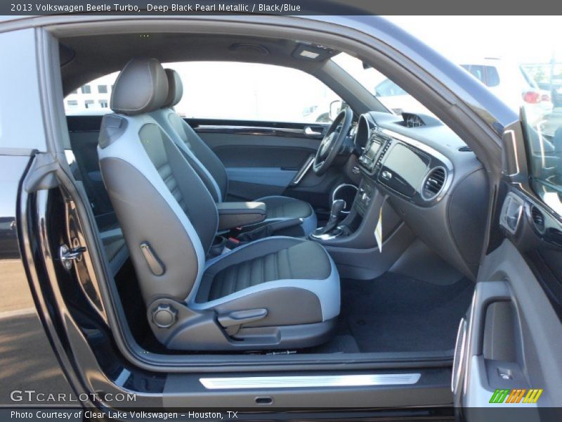  2013 Beetle Turbo Black/Blue Interior