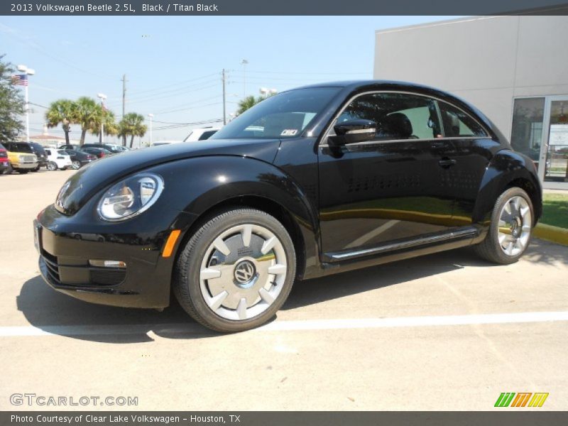 Black / Titan Black 2013 Volkswagen Beetle 2.5L