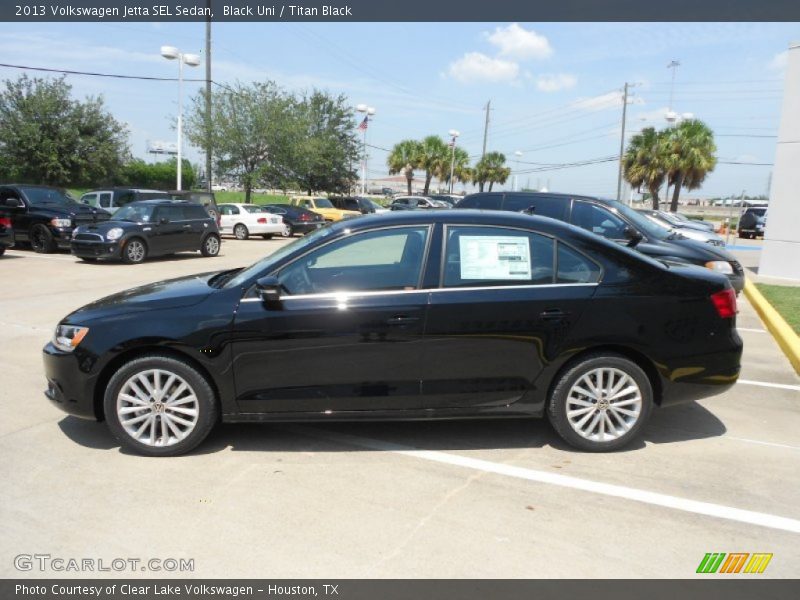 Black Uni / Titan Black 2013 Volkswagen Jetta SEL Sedan