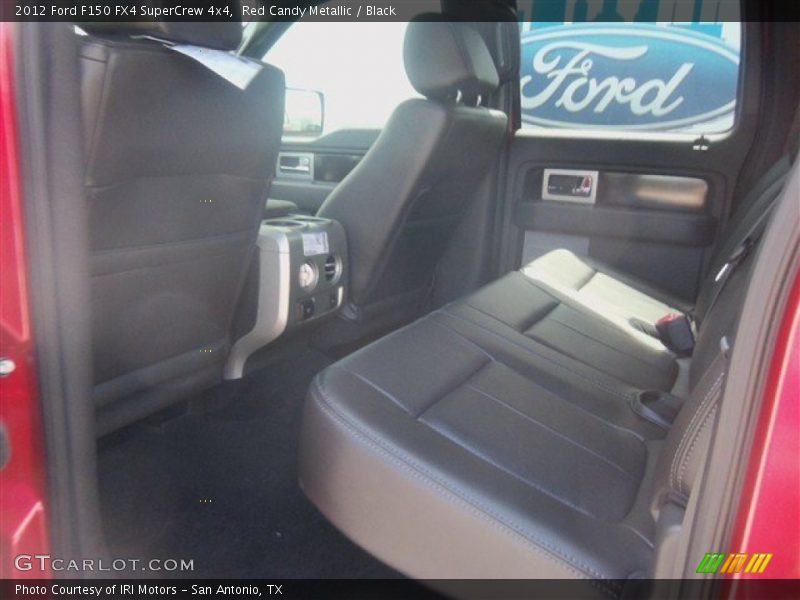Red Candy Metallic / Black 2012 Ford F150 FX4 SuperCrew 4x4