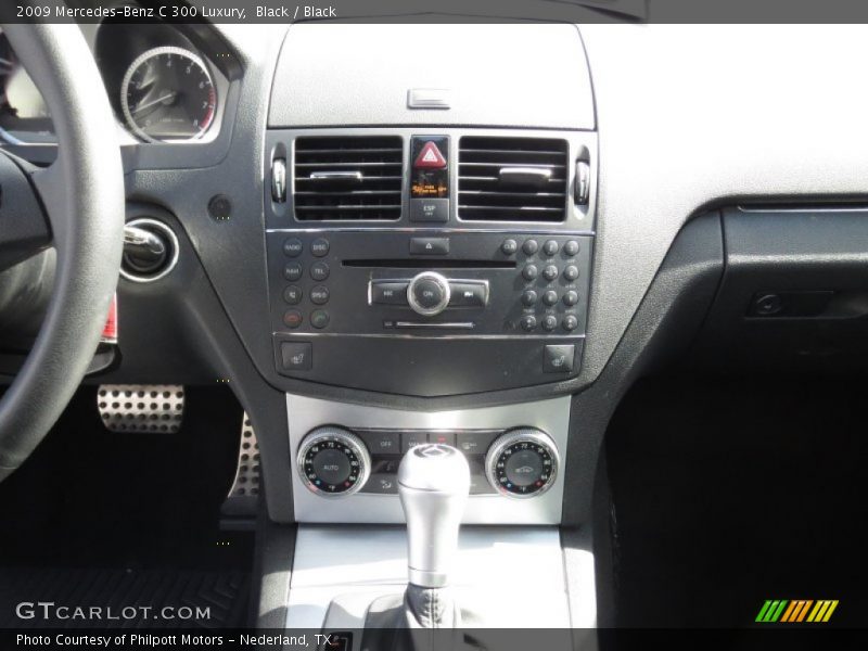 Black / Black 2009 Mercedes-Benz C 300 Luxury