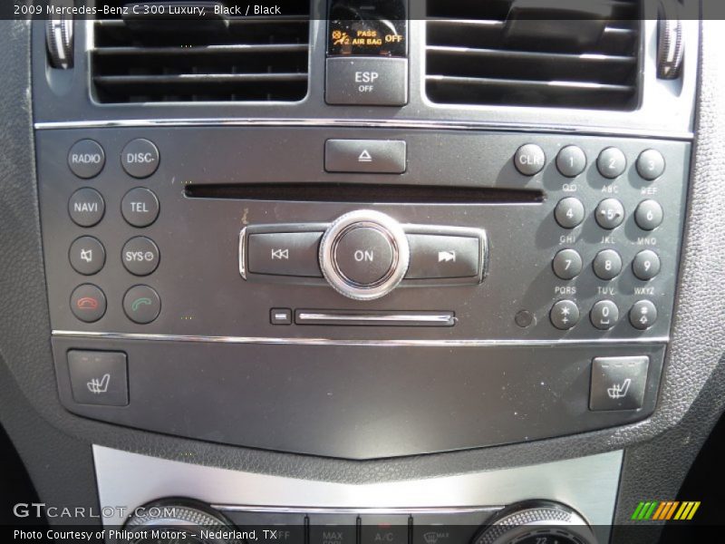 Black / Black 2009 Mercedes-Benz C 300 Luxury