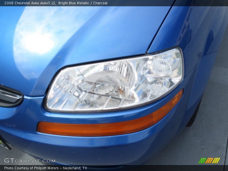 Bright Blue Metallic / Charcoal 2008 Chevrolet Aveo Aveo5 LS