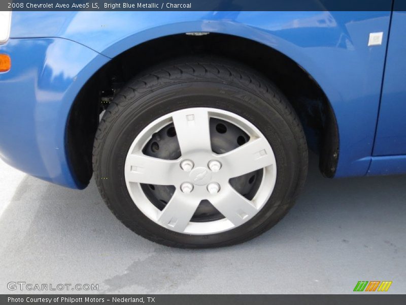 Bright Blue Metallic / Charcoal 2008 Chevrolet Aveo Aveo5 LS