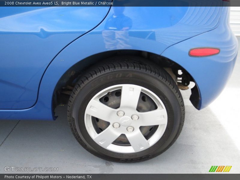 Bright Blue Metallic / Charcoal 2008 Chevrolet Aveo Aveo5 LS