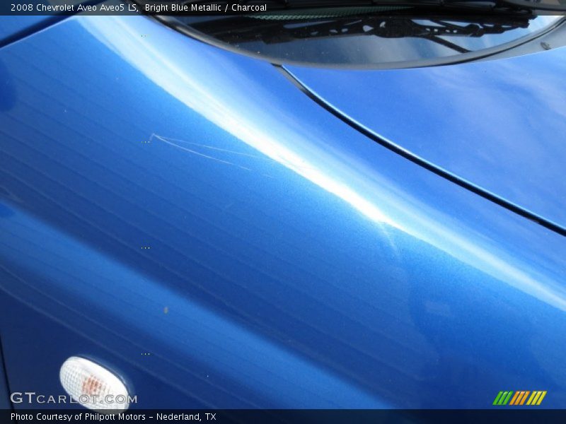 Bright Blue Metallic / Charcoal 2008 Chevrolet Aveo Aveo5 LS