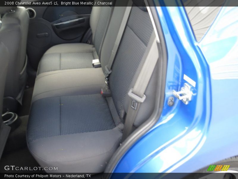 Bright Blue Metallic / Charcoal 2008 Chevrolet Aveo Aveo5 LS