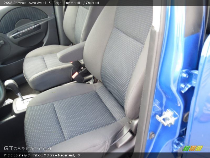 Bright Blue Metallic / Charcoal 2008 Chevrolet Aveo Aveo5 LS