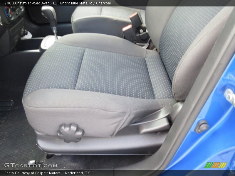 Bright Blue Metallic / Charcoal 2008 Chevrolet Aveo Aveo5 LS