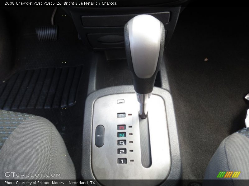 Bright Blue Metallic / Charcoal 2008 Chevrolet Aveo Aveo5 LS