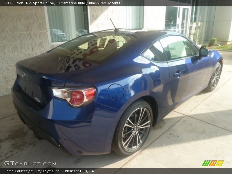 Ultramarine Blue / Black/Red Accents 2013 Scion FR-S Sport Coupe