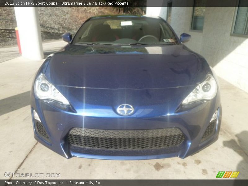 Ultramarine Blue / Black/Red Accents 2013 Scion FR-S Sport Coupe