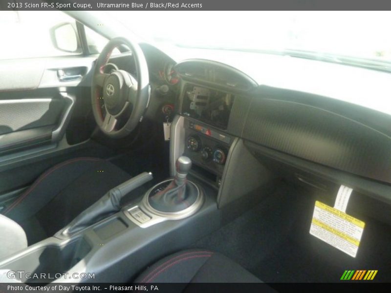 Ultramarine Blue / Black/Red Accents 2013 Scion FR-S Sport Coupe
