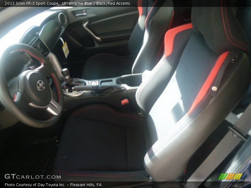 Ultramarine Blue / Black/Red Accents 2013 Scion FR-S Sport Coupe