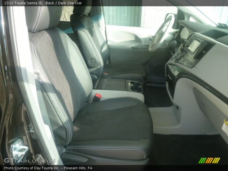 Black / Dark Charcoal 2013 Toyota Sienna SE