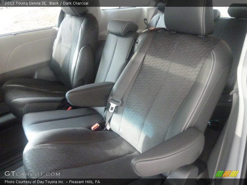 Black / Dark Charcoal 2013 Toyota Sienna SE