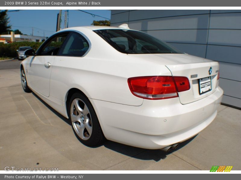 Alpine White / Black 2009 BMW 3 Series 328xi Coupe
