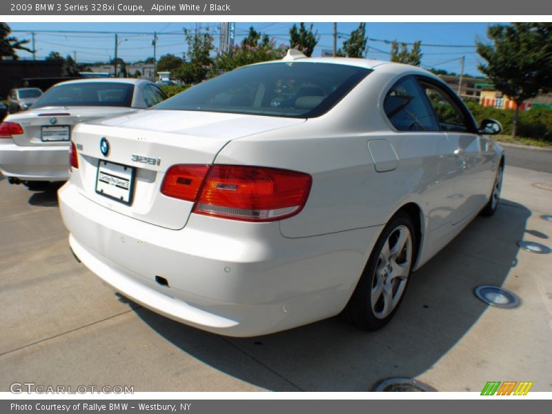 Alpine White / Black 2009 BMW 3 Series 328xi Coupe