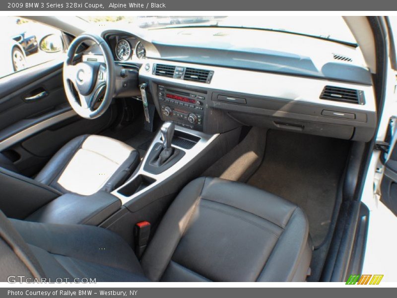 Alpine White / Black 2009 BMW 3 Series 328xi Coupe