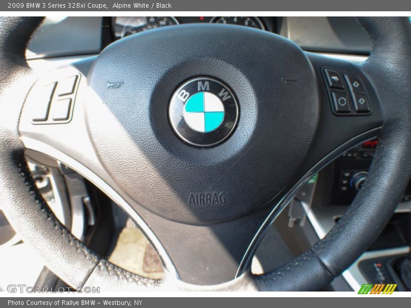 Alpine White / Black 2009 BMW 3 Series 328xi Coupe