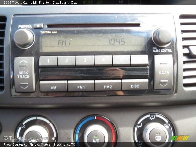 Phantom Gray Pearl / Gray 2005 Toyota Camry LE