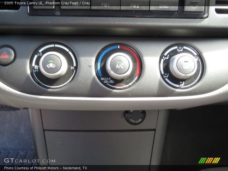 Phantom Gray Pearl / Gray 2005 Toyota Camry LE