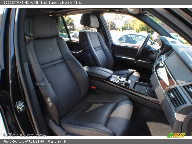 Black Sapphire Metallic / Black 2009 BMW X5 xDrive48i