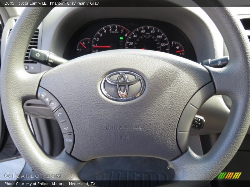Phantom Gray Pearl / Gray 2005 Toyota Camry LE