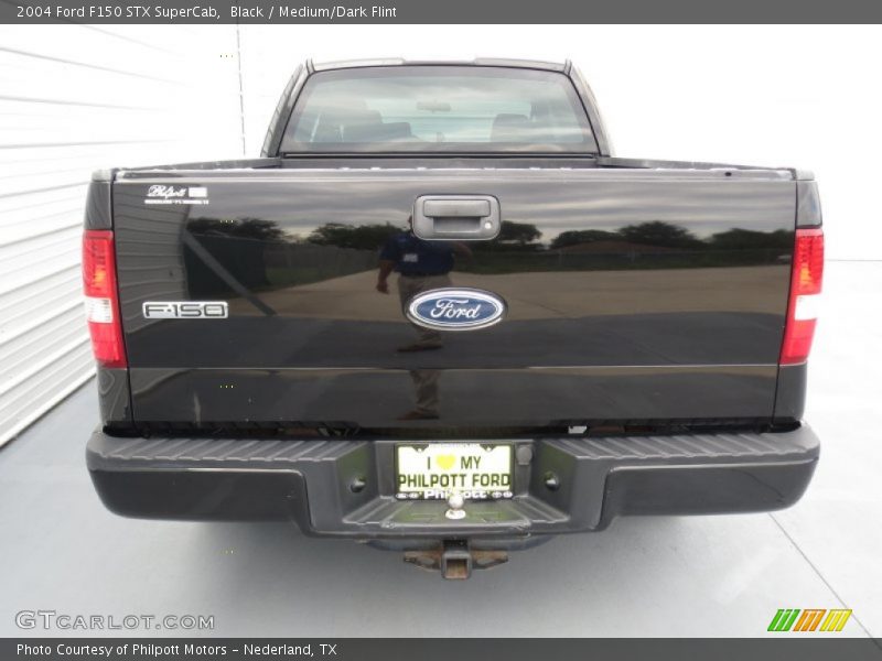 Black / Medium/Dark Flint 2004 Ford F150 STX SuperCab
