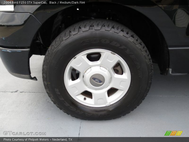 Black / Medium/Dark Flint 2004 Ford F150 STX SuperCab