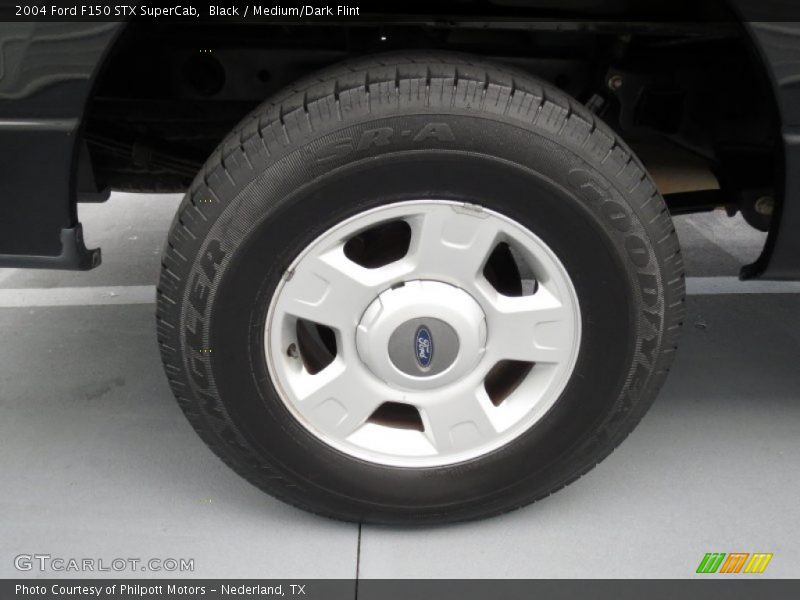 Black / Medium/Dark Flint 2004 Ford F150 STX SuperCab