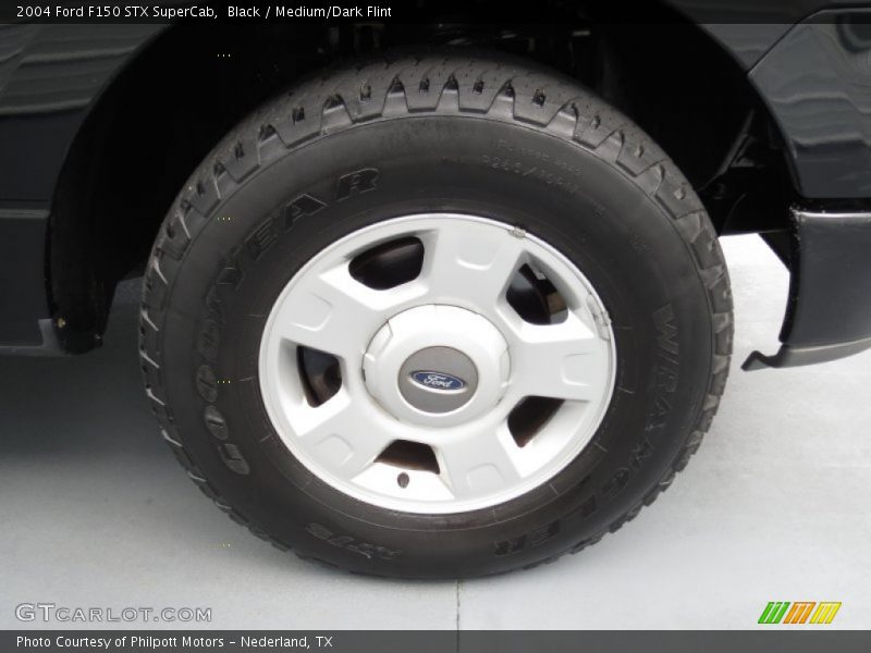 Black / Medium/Dark Flint 2004 Ford F150 STX SuperCab