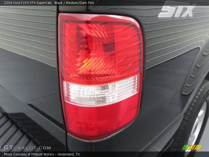 Black / Medium/Dark Flint 2004 Ford F150 STX SuperCab