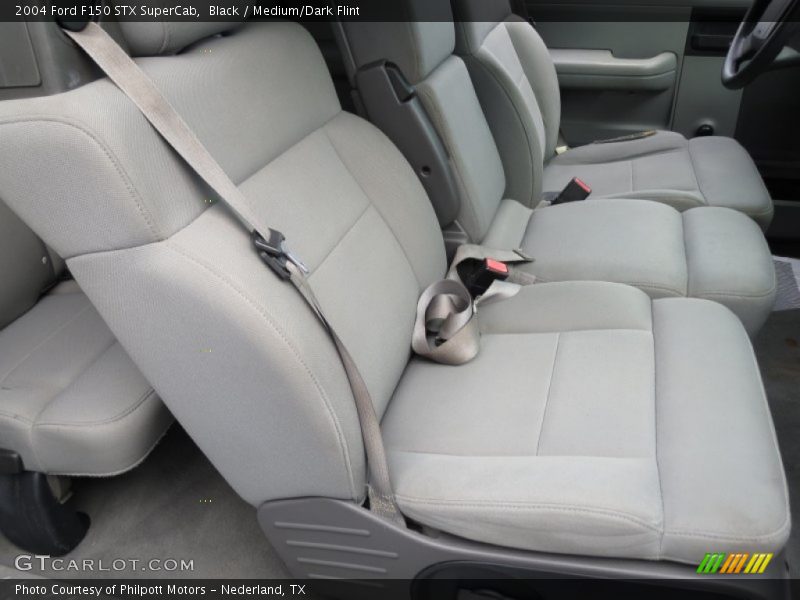 Black / Medium/Dark Flint 2004 Ford F150 STX SuperCab